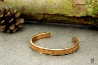 Armreif Shine Roségold mit Kirschholz Armreif Shine Roségold mit Kirschholz