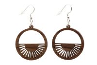 Sunshine Holzohrring Hängend Sunshine Holzohrring Hängend