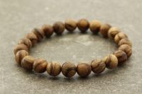 Armband Holz-Perlen Agavenholz Armband Holz-Perlen Agavenholz