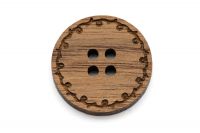 Holzknöpfe Gravur Typ2 12-30mm Holzknöpfe Gravur Typ2 12-30mm