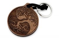 Yin und Yang Lebensbaum Schlüsselanhänger Yin und Yang Lebensbaum Schlüsselanhänger