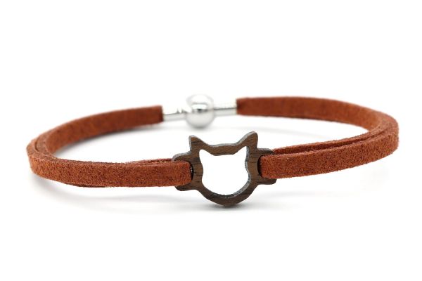 Armband Katzenkopf