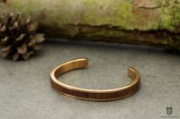 Armreif Shine Roségold mit Nussbaum Holz Armreif Shine Roségold mit Nussbaum Holz