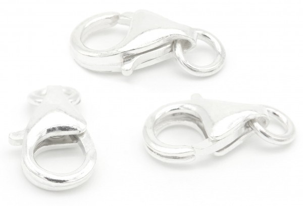 Silber 925 Karabiner Verschluss Mit Silberring (Set) 10 Mm (Gebraucht) In Läufelfingen Für CHF 2 - Foto 8