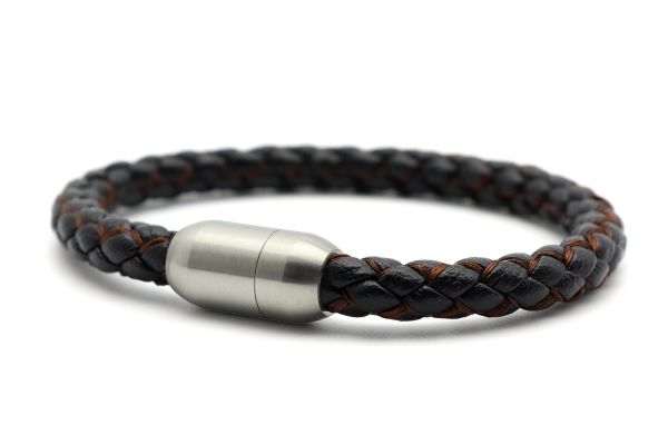 Armband Klassik schwarz 6-8mm